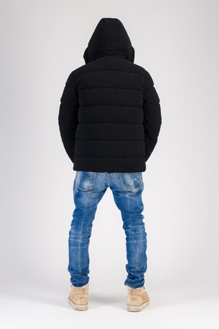 Blusão com capuz Iguasu - Preto