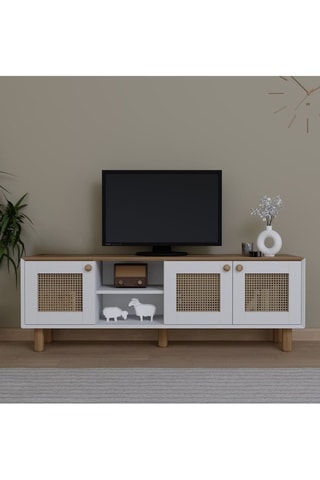 Meuble TV 3 portes Bohemian 1600-143 - 160 x 56 x 40 cm