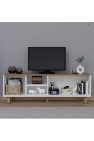 Meuble TV 3 portes Bohemian 1600-143 - 160 x 56 x 40 cm