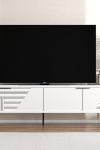 Meuble TV 2 abattants Dore  - 180 x 30 x 45 cm