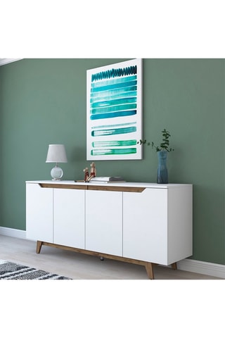 Buffet 4 portes - 180 x 78,6 x 45 cm