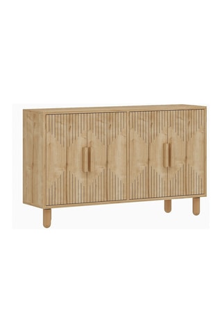 Buffet 2 abattants Roger - 120 x 73,6 x 29,6 cm