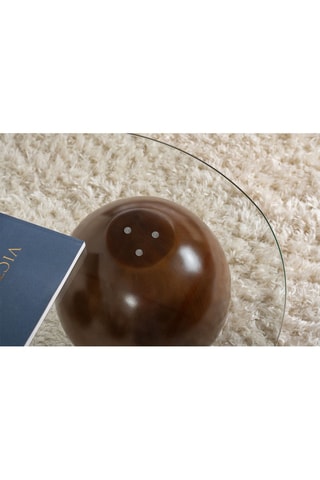 Table basse en verre Sphere - 120 x 30 x 70 cm