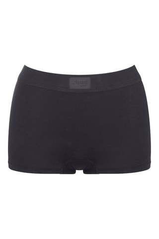 Hipster Hoge Taille Double Comfort - Zwart - Zwart