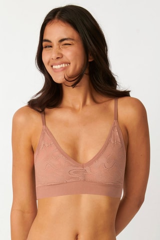 Bralette GO Allround Lace - Lichtoranje - Oranje