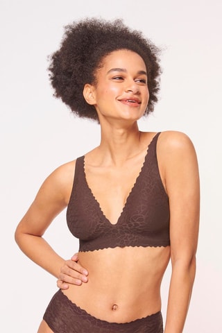 Bralette Zero Feel Lace - Bruin - Bruin