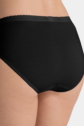 Kanten Slip Chic Tai   - Zwart