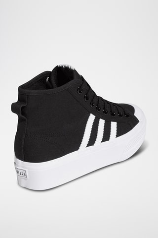 Tennis plateformes montantes Nizza - Noir