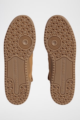 Chaussures montantes de basketball en nubuck Forum - Beige