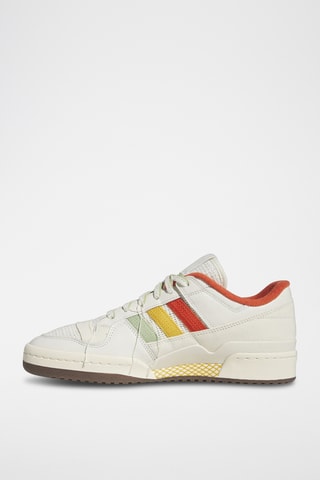 Sneakers en cuir Forum 84 Low Cl - Blanc et multicolore