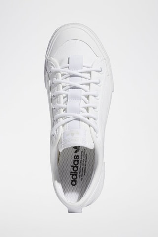 Sneakers plateformes Nizza Trek Low - Blanc