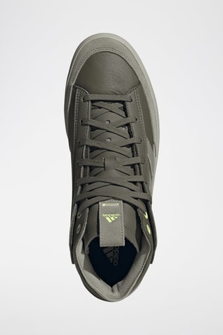 Sneakers montantes en cuir Znsored hi prem - Vert olive