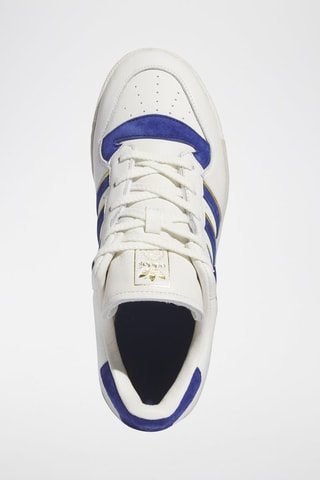 Sneakers en cuir Rivalry 86 Low - Blanc, bleu et doré