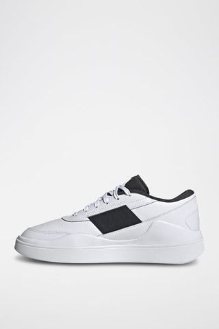 Sneakers en cuir Osade - Blanc et Noir