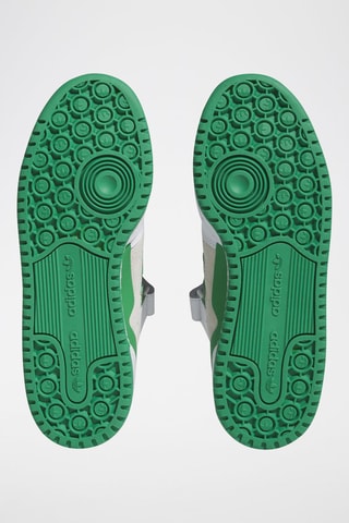 Sneakers en nubuck Forum Low - Blanc et vert