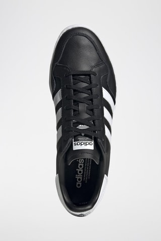 Sneakers en cuir Team Court - Noir et blanc