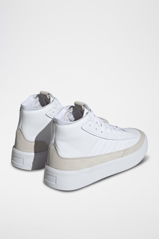 Sneakers montantes en cuir Znsored - Blanc