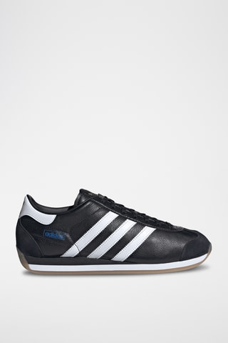 Sneakers en cuir Country - Noir