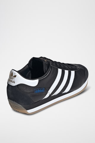 Sneakers en cuir Country - Noir