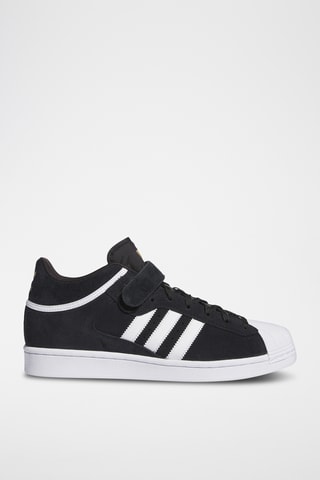 Chaussures montantes en cuir - Noir