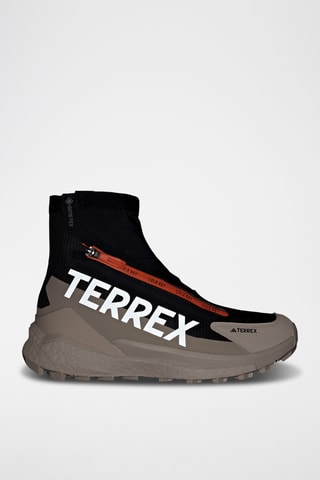 Chaussures de randonnée montantes Terrex Free Hiker 2 - Beige et noir