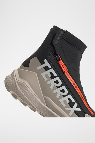 Chaussures de randonnée montantes Terrex Free Hiker 2 - Beige et noir