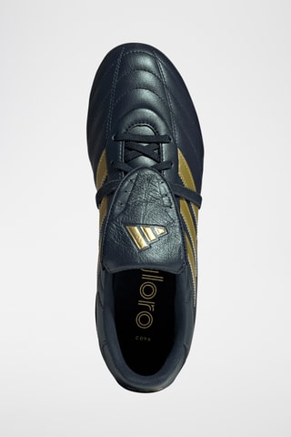 Chaussures de football en cuir Copa Gloro 2 - Noir et doré