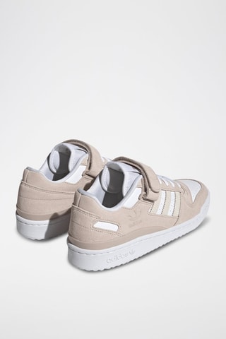 Chaussures de basketball en cuir Forum Low - Taupe
