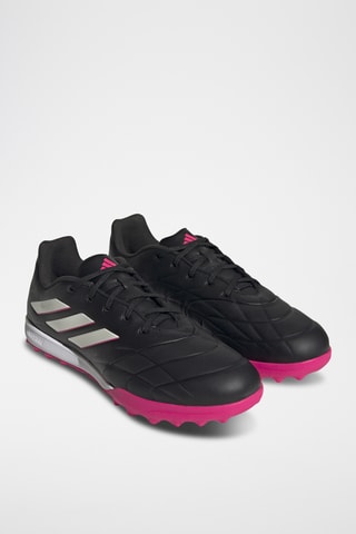 Chaussures de football en cuir Copa Pure.3 Turf - Noir