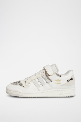 Chaussures de basketball en cuir Forum - Blanc