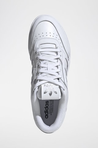 Chaussures de basketball en cuir Drop Step Low - Blanc