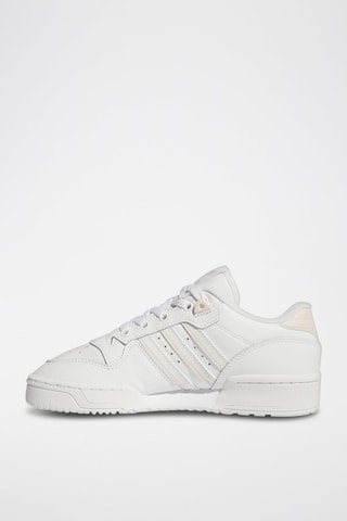 Chaussures de basketball en cuir Rivalry Low - Blanc