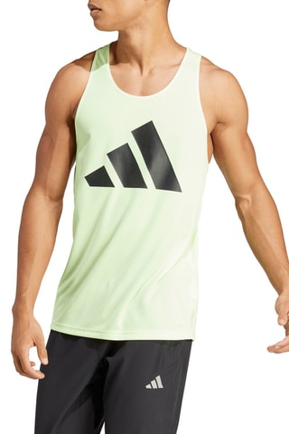 Débardeur de running Run It - Vert fluo