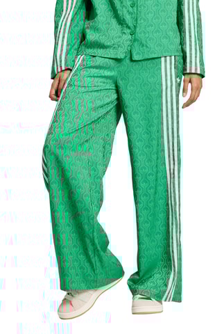 Pantalon wide legs - Vert