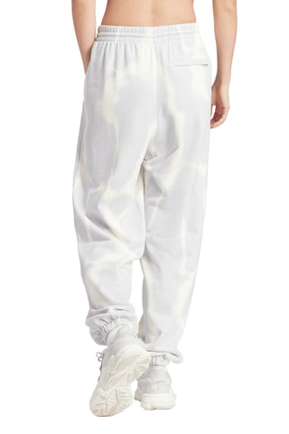 Pantalon ample de survêtement tie and dye - Gris clair