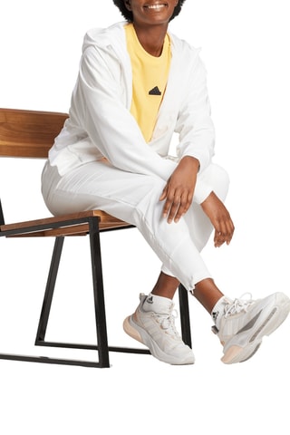 Pantalon taille haute Z.N.E. - Blanc