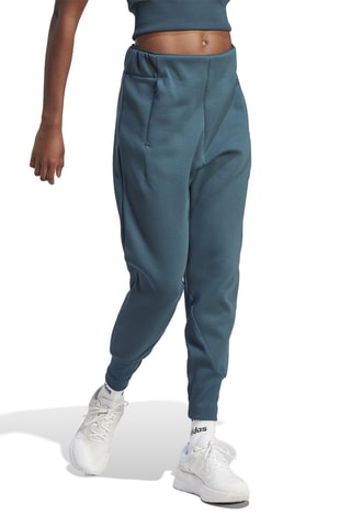 Pantalon 7/8 taille haute ZNE - Bleu pétrole