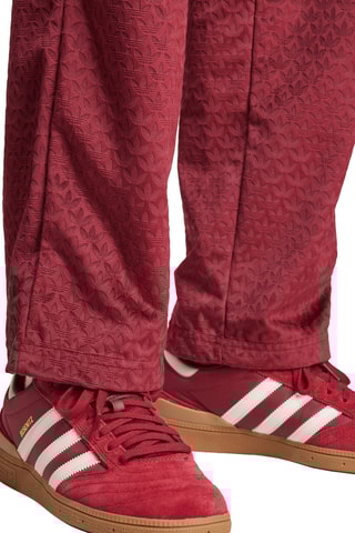 Pantalon de survêtement en velours Monogram - Bordeaux