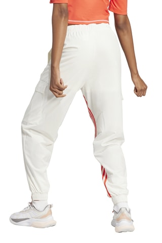 Pantalon cargo taille haute Dance - Ecru