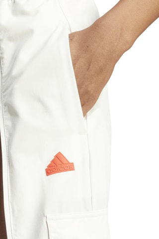 Pantalon cargo taille haute Dance - Ecru