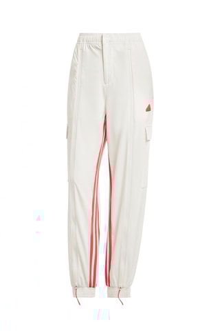 Pantalon cargo taille haute Dance - Ecru