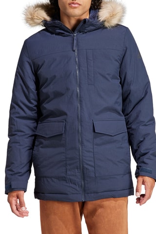 Parka à capuche - Bleu marine