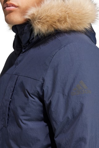 Parka à capuche - Bleu marine