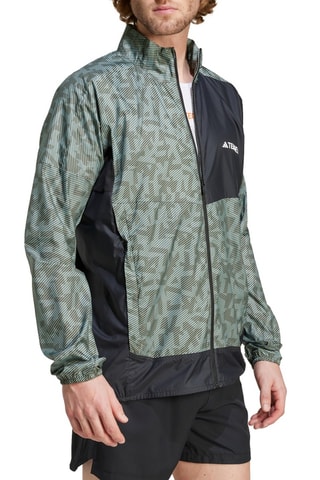 Coupe-vent de running Terrex - Vert