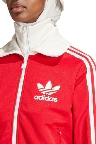 Veste de survêtement 2 en 1 Kseniaschnaider Beckenbird - Rouge et blanc