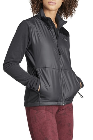 Veste de randonnée polaire de randonnée Midlayers - Noir