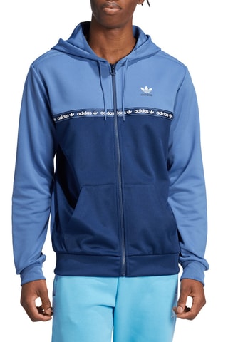 Veste à capuche New York Tape - Bleu marine