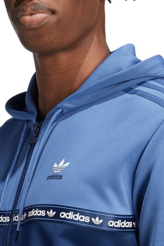 Veste à capuche New York Tape - Bleu marine