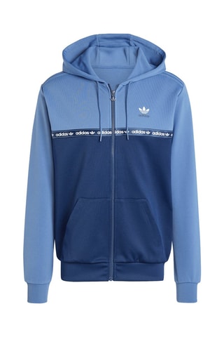 Veste à capuche New York Tape - Bleu marine