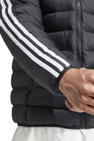 Doudoune à capuche Noir et blanc